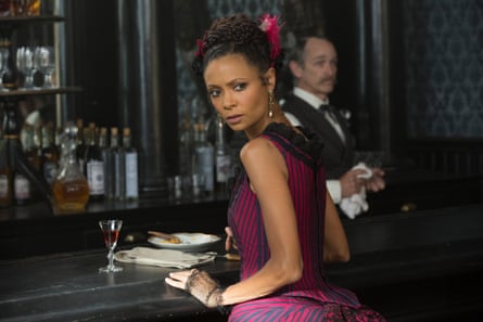 Thandie Newton in the Westworld TV series.