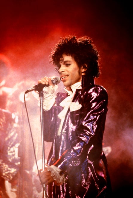 Prince on the Purple Rain tour.