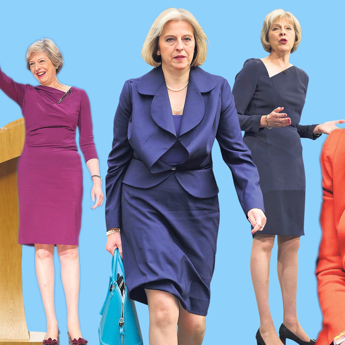 theresa may purple dress 14 Theresa May Remains The Favourite To Become Conservative Party Leader Stock Photos, High-Res Pictures, and Images
