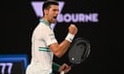 Djokovic ends run of qualifier Karatsev to reach ninth Australian Open final
