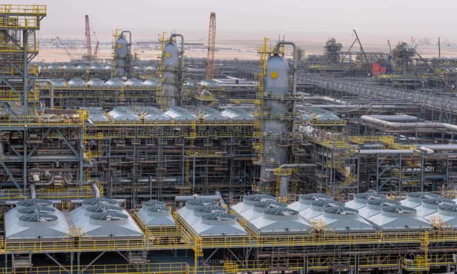 Saudi Aramco’s Fadhili gas plant project in Saudi Arabia.