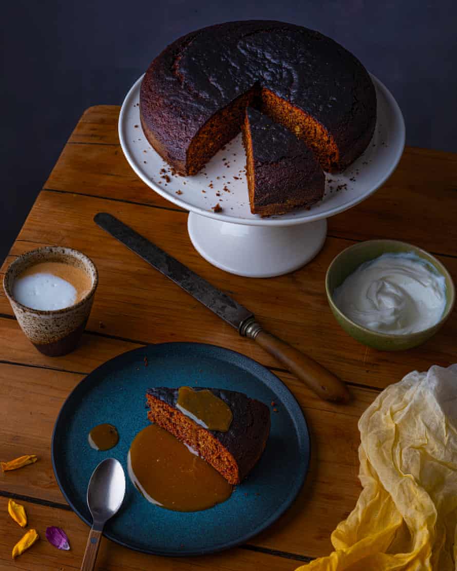 Tahini toffee pudding by Reem Kassis.