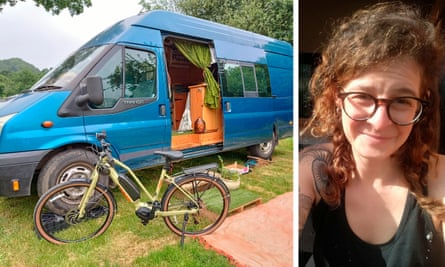 Janie Harper and her van