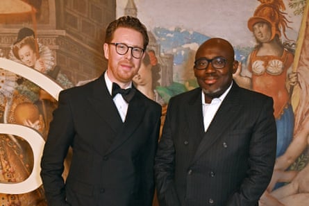 Nicholas Cullinan and Enninful
