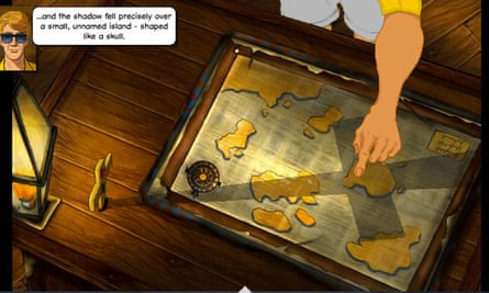 A screenshot of the Broken Sword adventure series.