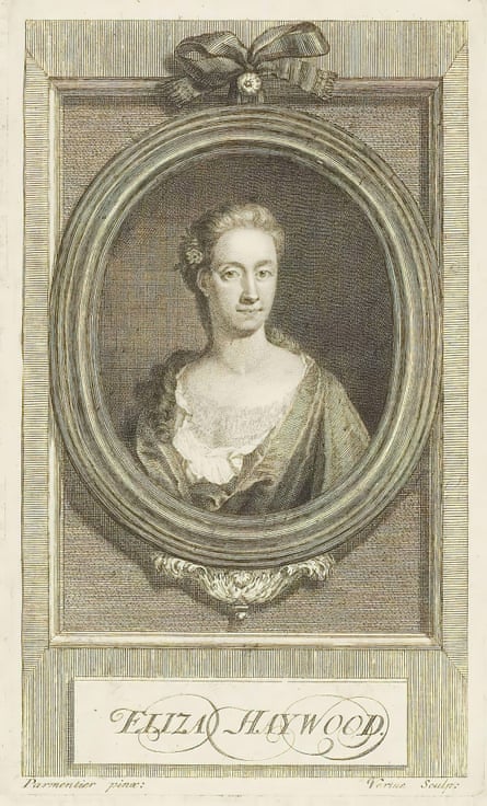 portrait of Eliza Haywood 