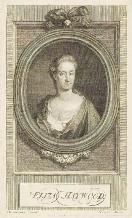 portrait of Eliza Haywood