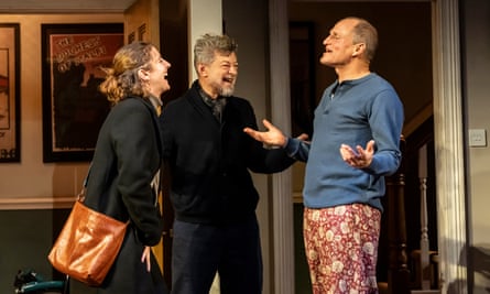 Louisa Harland, Andy Serkis and Woody Harrelson in Ulster American.