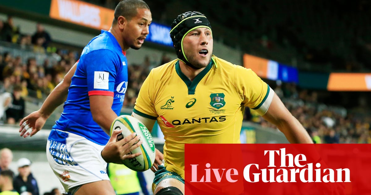 Wallabies v Samoa: Rugby World Cup warm-up – live!