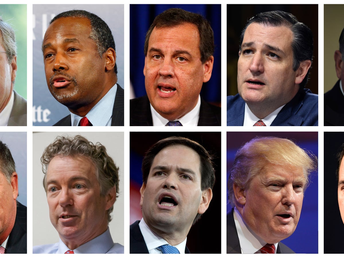 The Republican debate: meet the 2016 candidates, US elections 2016