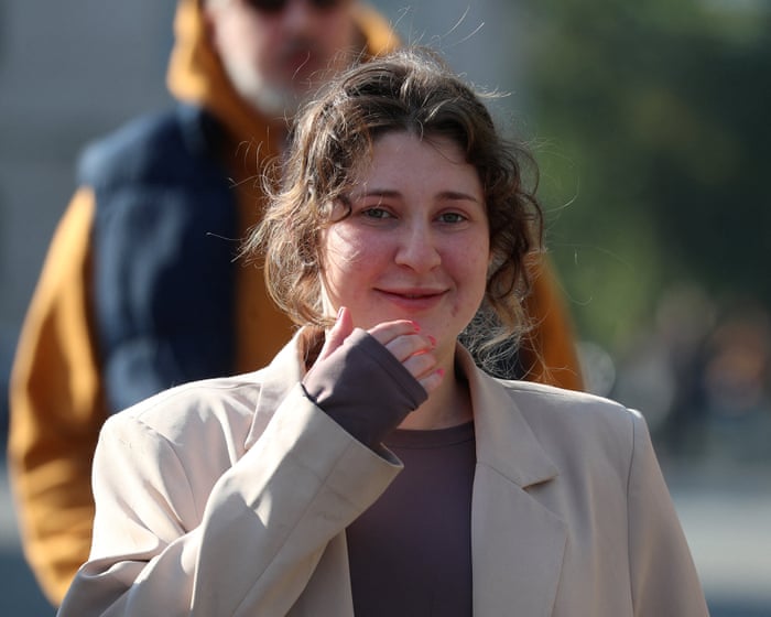 'Happy and relieved': pregnant teenager Bella Culley freed from Georgian prison – video