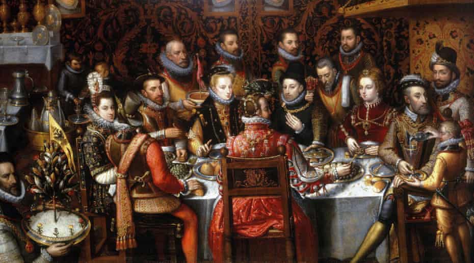 The Banquet of the Monarchs, c1579, by Alonzo Sanchez Coello