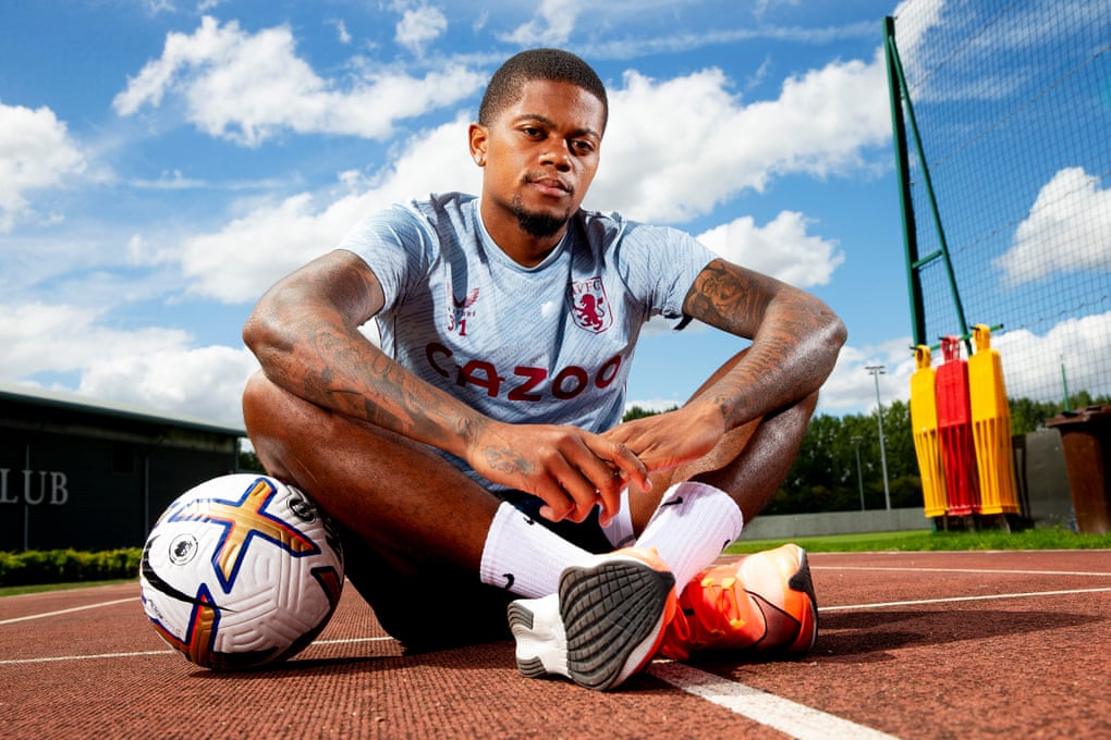 Leon Bailey of Aston Villa pictured at the club’s training ground. 04/08/2022.