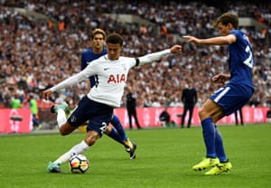 Alli sends in a cross.