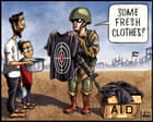 Ben Jennings on Israel’s strikes on Deir al-Balah, central Gaza – cartoon