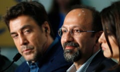 Asghar Farhadi at the Cannes press conference for Everybody Knows