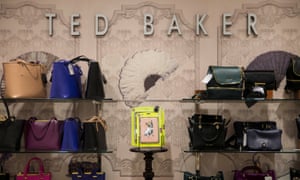 Ted Baker goods are displayed in a store in London.