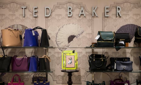 Ted Baker goods are displayed in a store in London.