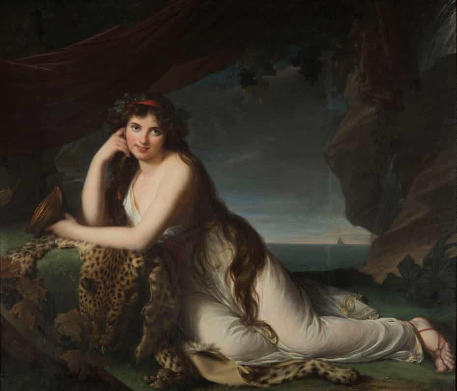 Emma Hamilton by Élisabeth Louise Vigée Le Brun