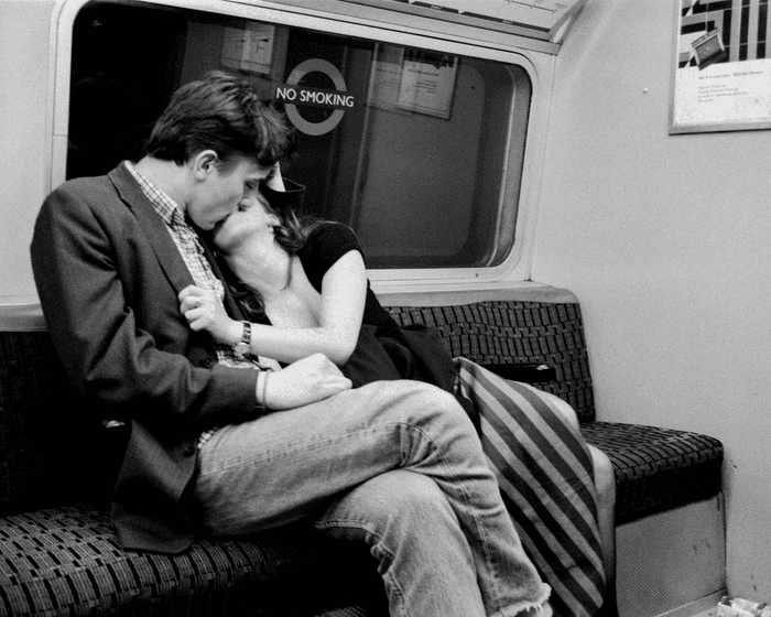 Mark McEvoy's 90s London Tube Portraits, Friday Nights 1992–95