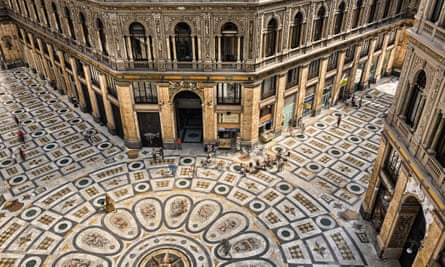 Totally floored: the Galleria Umberto I in Naples.