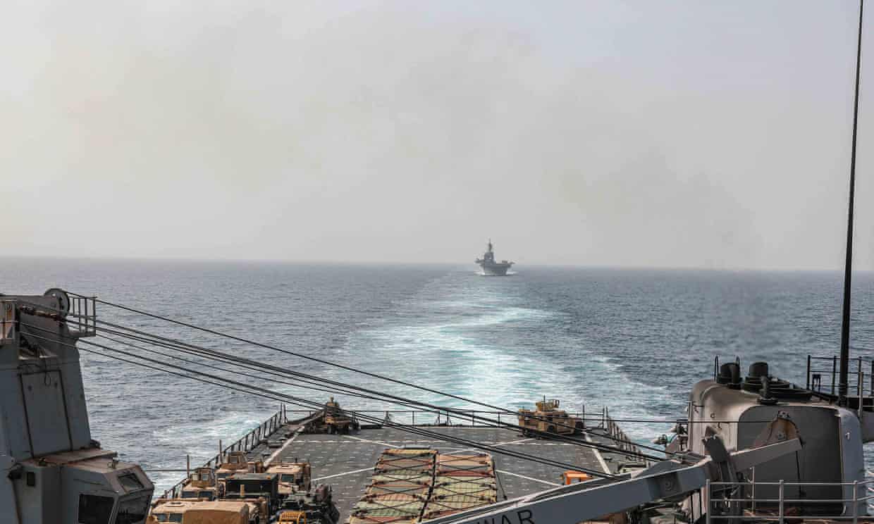 U.S. sinks Houthi boats trying to board shipping vessel, military says (washingtonpost.com)