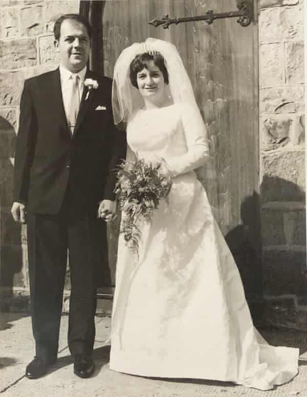 Ruth and Adrian on their wedding day in 1966