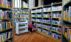 ‘A calm, quiet and safe place’ … a public library.