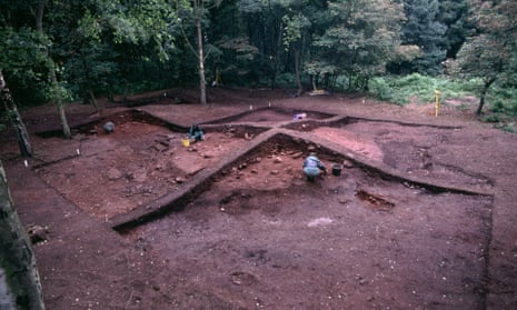 Excavations at Heath Wood in Derbyshire