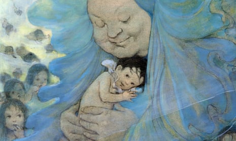 Detail of illustration from The Water Babies by Jessie Willcox Smith