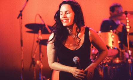 Natalie Merchant performing at the Shepherd’s Bush Empire, London, in 1998.