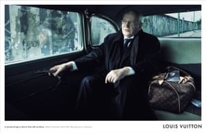 Mikhail Gorbachev in a 2007 ad for Louis Vuitton