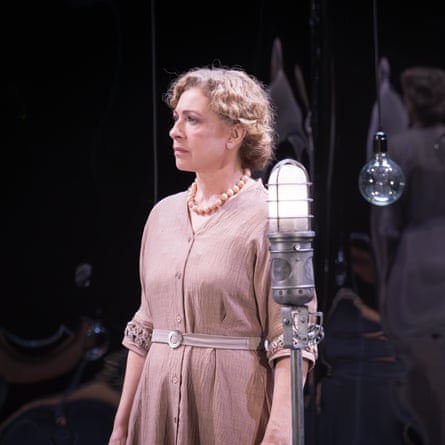 Alex Kingston as Margrethe in Copenhagen at Hampstead theatre, London.
