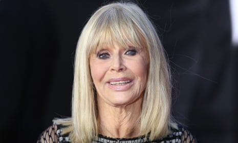 Britt Ekland at the world premiere of No Time To Di.
