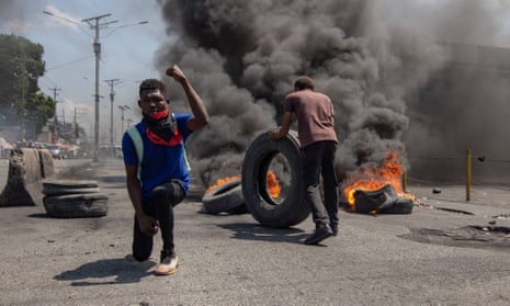 Haitians struggle for power and reject international help