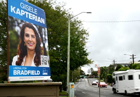 The Liberal candidate for Bradfield, Gisele Kapterian, lost the recount by 26 voteas.