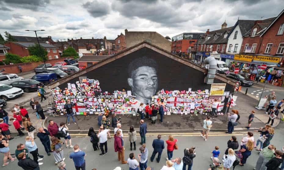 Marcus Rashford is a symbol of a new, different England.