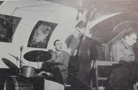 Stan Tracey, right, with Tony Crombie and Kenny Napper in 1959.