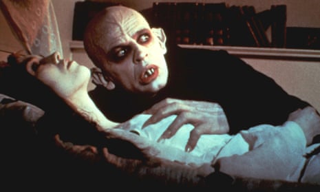 Isabelle Adjani and Klaus Kinski in Nosferatu the Vampyre