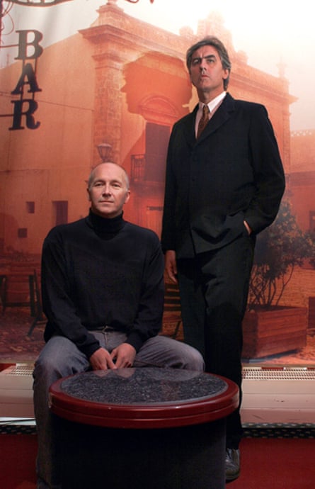 Grant McLennan and Robert Forster of the Go-Betweens
