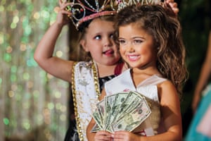 Kailia Deliz, five, wins the Ventura County Summer Fun Beauty Pageant