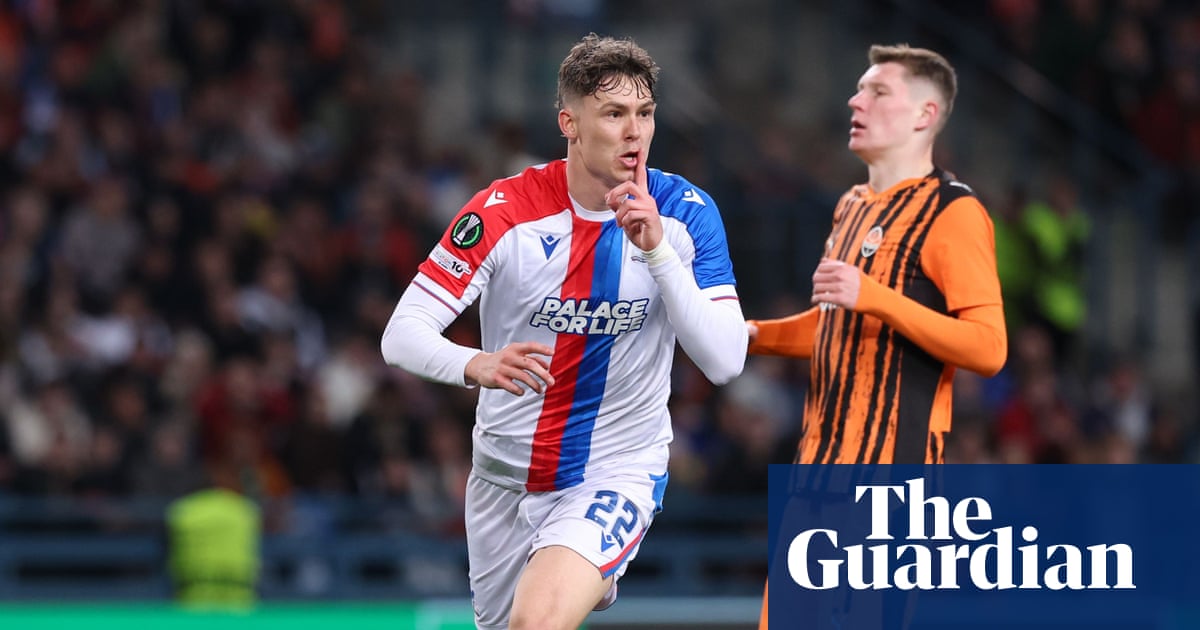 Crystal Palace in driving seat after Strand Larsen punishes Shakhtar Donetsk
