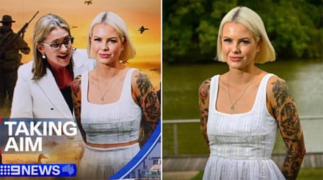 Nine News manipulated an image graphic that was used on air of Victorian upper house MP Georgie Purcell. Nine blamed the error on automation by Photoshop.