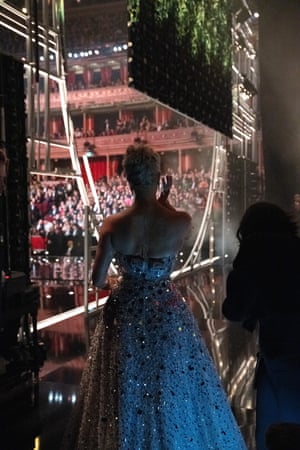 Hannah Waddingham was hosting the Oliviers for the second consecutive year