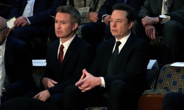 Elon Musk attends Netanyahu's address