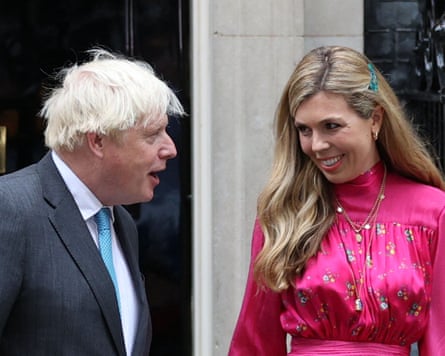 Boris and Carrie Johnson
