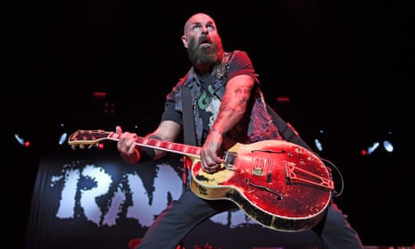 More than just noise for noise’s sake … Tim Armstrong of Rancid performing at Wembley Arena.