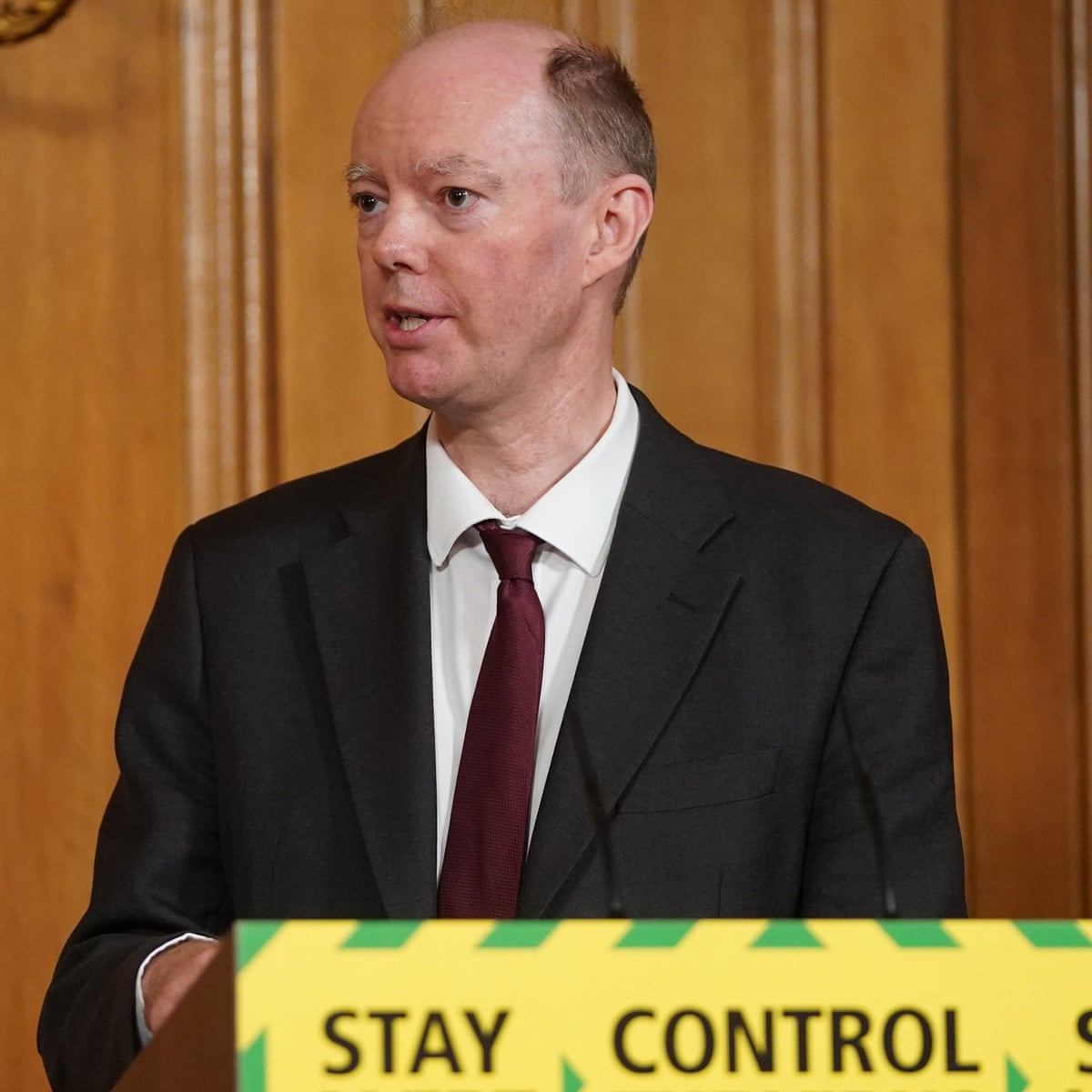 Eight Times Chris Whitty Has Diverged From The Government Line On Covid 19 Coronavirus The Guardian