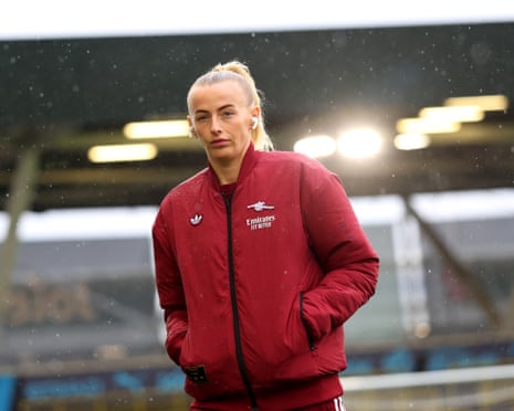 Chloe Kelly rocks up on a damp day in Manchester