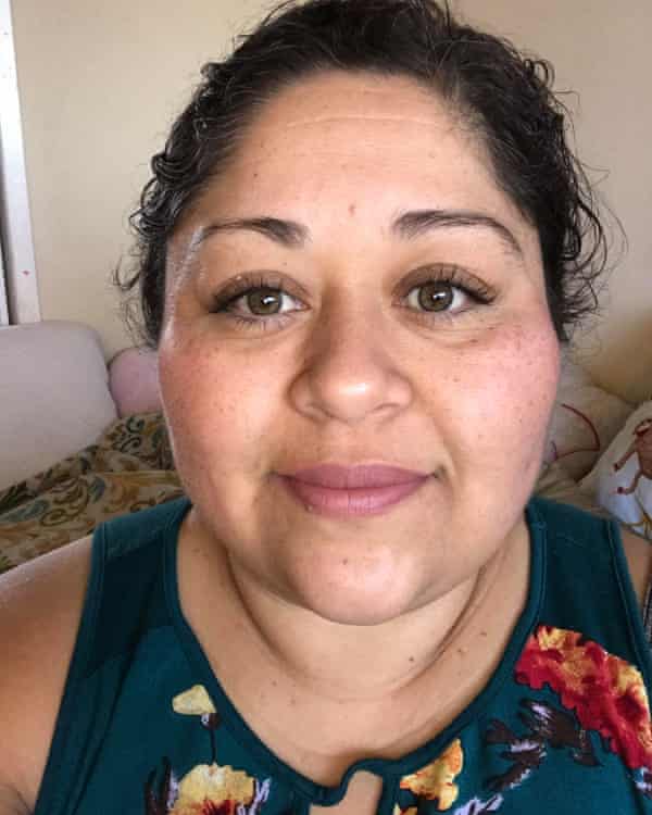Sonia Aguilar, 43, has faced threats from her Los Angeles landlord during the coronavirus pandemic.